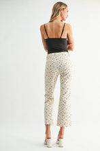 Load image into Gallery viewer, Cropped Demi Flare Jeans - Floral Print (BP370J-A)
