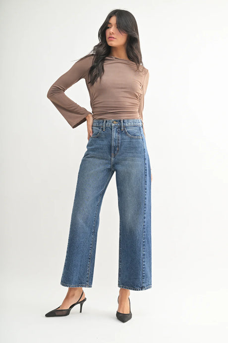 Barrel Twist Jeans - Dark Denim