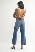 Load image into Gallery viewer, Barrel Twist Jeans - Dark Denim
