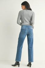 Load image into Gallery viewer, HR Soft Stretchy Straight Jeans - Med Denim - Washed Black
