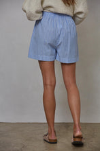 Load image into Gallery viewer, Beck Striped Boxer Shorts - Light Blue Stripe (Style #L8450)
