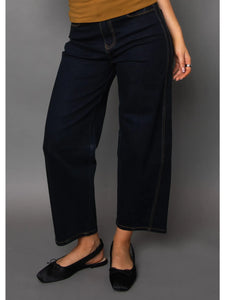 Barni Stretch Barrel Jeans - Black