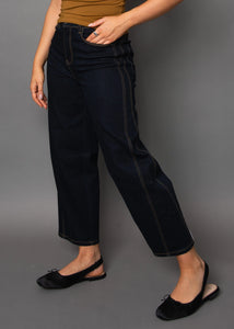 Barni Stretch Barrel Jeans - Black