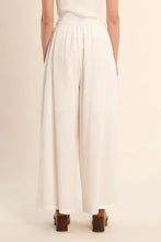 Load image into Gallery viewer, Bead Detail Wide Leg Pants - White (Style #LA1960EP)
