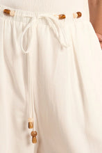 Load image into Gallery viewer, Bead Detail Wide Leg Pants - White (Style #LA1960EP)
