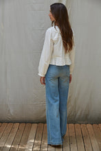 Load image into Gallery viewer, Birdie Collared Blouse - Off White (Style L8457)
