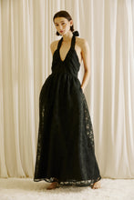 Load image into Gallery viewer, Lace Maxi Dress - Black
