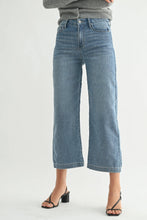 Load image into Gallery viewer, Blair Crop Sweat Jeans -Medium Denim (Style DP830-S)
