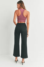 Load image into Gallery viewer, Patch Pocket Wide Leg Jeans - Off White or Black

