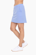 Load image into Gallery viewer, A-Line Active Tennis Skort - Black or Blue Fog
