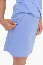 Load image into Gallery viewer, A-Line Active Tennis Skort - Black or Blue Fog
