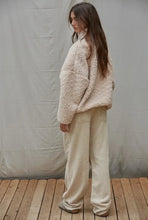 Load image into Gallery viewer, Blush Cloud Half Zip Pullover - Blush Brown (Style L8817)
