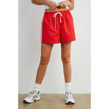 Load image into Gallery viewer, Striped Track Shorts - Red / White (BMP8018)
