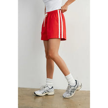 Load image into Gallery viewer, Striped Track Shorts - Red / White (BMP8018)
