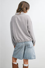 Load image into Gallery viewer, Striped Windbreaker Jacket - Brown/White - Red/White (BMJ7991)
