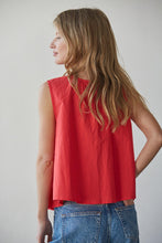 Load image into Gallery viewer, Davina Tie Top - Red (Style L9581)
