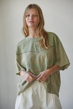 Load image into Gallery viewer, Narrative Top - Olive (Style L9784)
