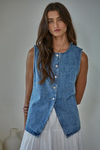 Load image into Gallery viewer, Stella Denim Vest
