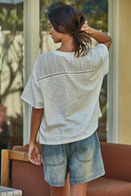 Load image into Gallery viewer, Narrative Top - Olive (Style L9784) - White
