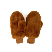 Load image into Gallery viewer, Faux Fur Mittens

Black, Coffee, Mocha, Rose
