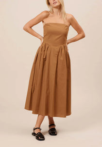 Calieta Dress - Brown