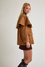 Load image into Gallery viewer, Cape Jacket - Brown1
