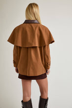 Load image into Gallery viewer, Cape Jacket - Brown
