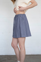 Load image into Gallery viewer, Carly Skirt - Navy Stripe
