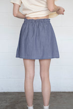 Load image into Gallery viewer, Carly Skirt - Navy Stripe
