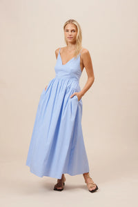 Charlotte Maxi Dress - Blue