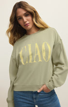 Load image into Gallery viewer, Ciao First Date Sweatshirt - Bay Leaf
