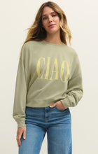 Load image into Gallery viewer, Ciao First Date Sweatshirt - Bay Leaf

