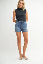 Load image into Gallery viewer, Classic High Rise Shorts -Med Denim - BH509J
