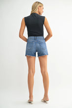 Load image into Gallery viewer, Classic High Rise Shorts -Med Denim - BH509J
