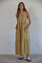 Load image into Gallery viewer, Clemence Midi Dress - Lime Sherbet
