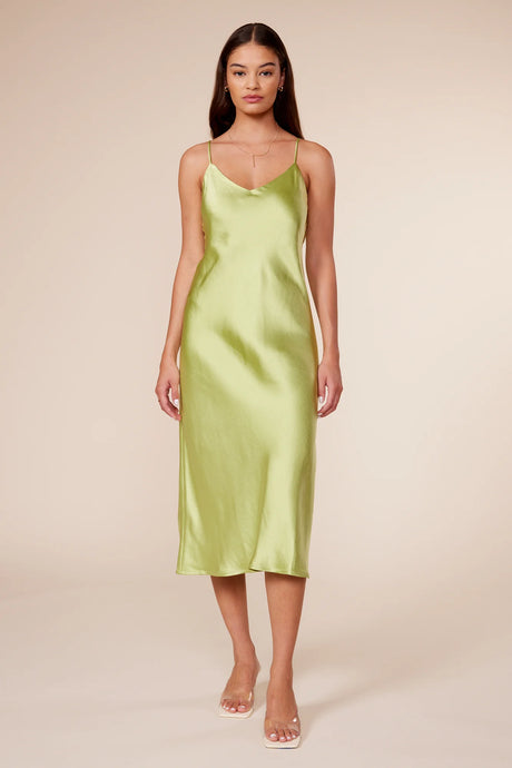 Colette Slip Dress - Light Green