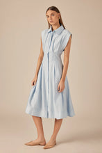 Load image into Gallery viewer, Contrast Stitch Midi Dress - Green (Style #SS1074D)
