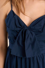 Load image into Gallery viewer, Bow Bustier Maxi Dress - Navy (Style: LA1938EE)
