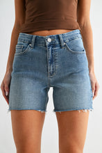 Load image into Gallery viewer, Amelie Mid Rise Walking Short - Light Denim (DH877)
