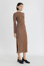 Load image into Gallery viewer, Avia Long SLeeve Knit Dress - Mocha
