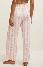 Load image into Gallery viewer, Dawn Boudoir Pants - Vanilla Ice w/ Floral Print
