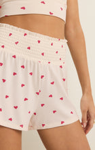 Load image into Gallery viewer, Dawn Heart Short - Vanilla Ice w/ Red Hearts
