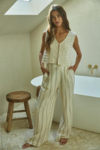 Load image into Gallery viewer, Dawson Sweater Vest - Cream (Style #W1525)
