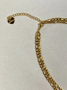 Figaro Dbl Strand Necklace