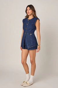 Denim Shorts - Dk Denim (Style #HN3874P)