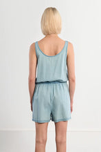 Load image into Gallery viewer, Devon Denim Romper - Light Blue (Style #ZP113EE)
