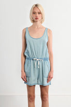 Load image into Gallery viewer, Devon Denim Romper - Light Blue (Style #ZP113EE)
