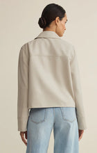 Load image into Gallery viewer, Dillon Faux Suede Jacket - Crystal
