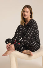 Load image into Gallery viewer, Dot Life Jogger - Black w/ Ivory Dots
