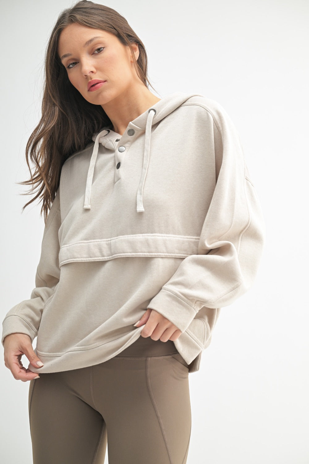 Drift Burnout Hoodie - Natural